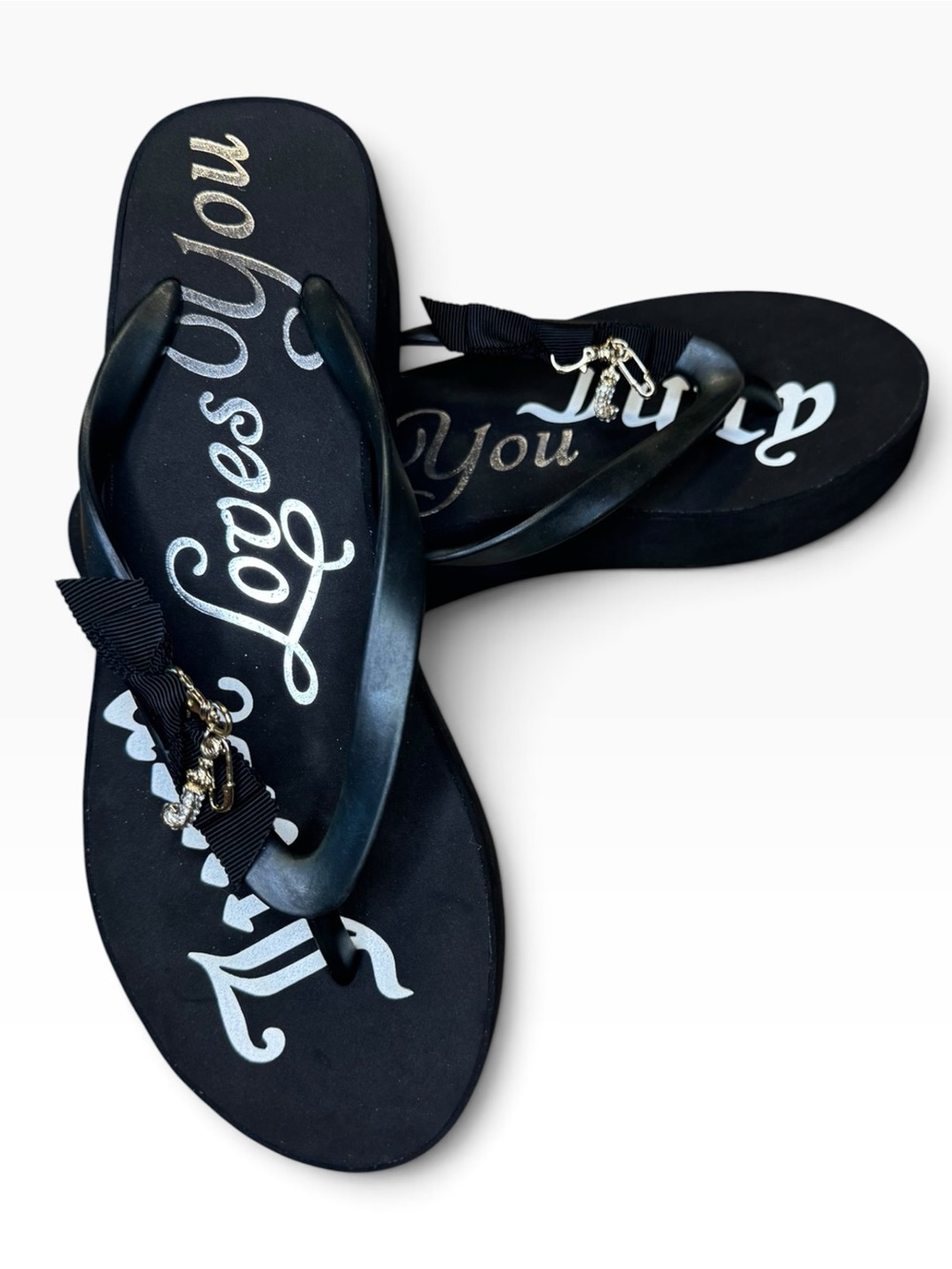 Vintage Juicy Couture Y2K 2” Platform Sandals Size 7 NWT HTF Rare